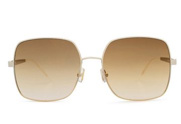 BOSS Sonnenbrille HUGO BOSS EYEWEAR Sonnenbrille Sunglasses Gradient Lenses Gold Glasses