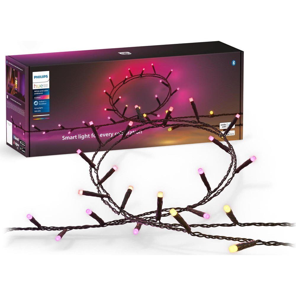 Philips Hue Gartenleuchte Bluetooth LED Lichterkette Festavia White