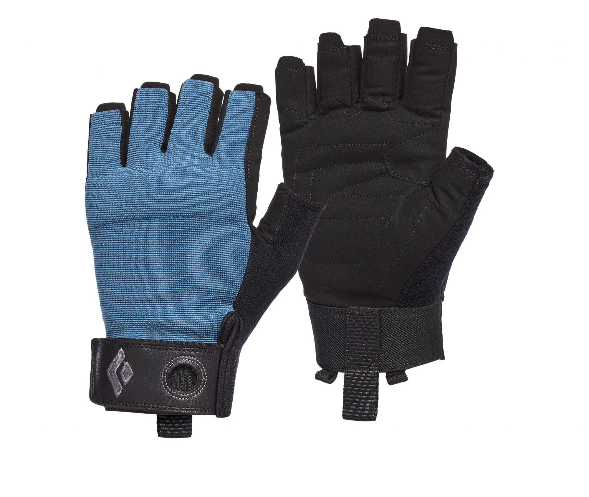 Black Crag Astral Gloves M Black Herren Diamond Diamond Blue Half-finger Fleecehandschuhe