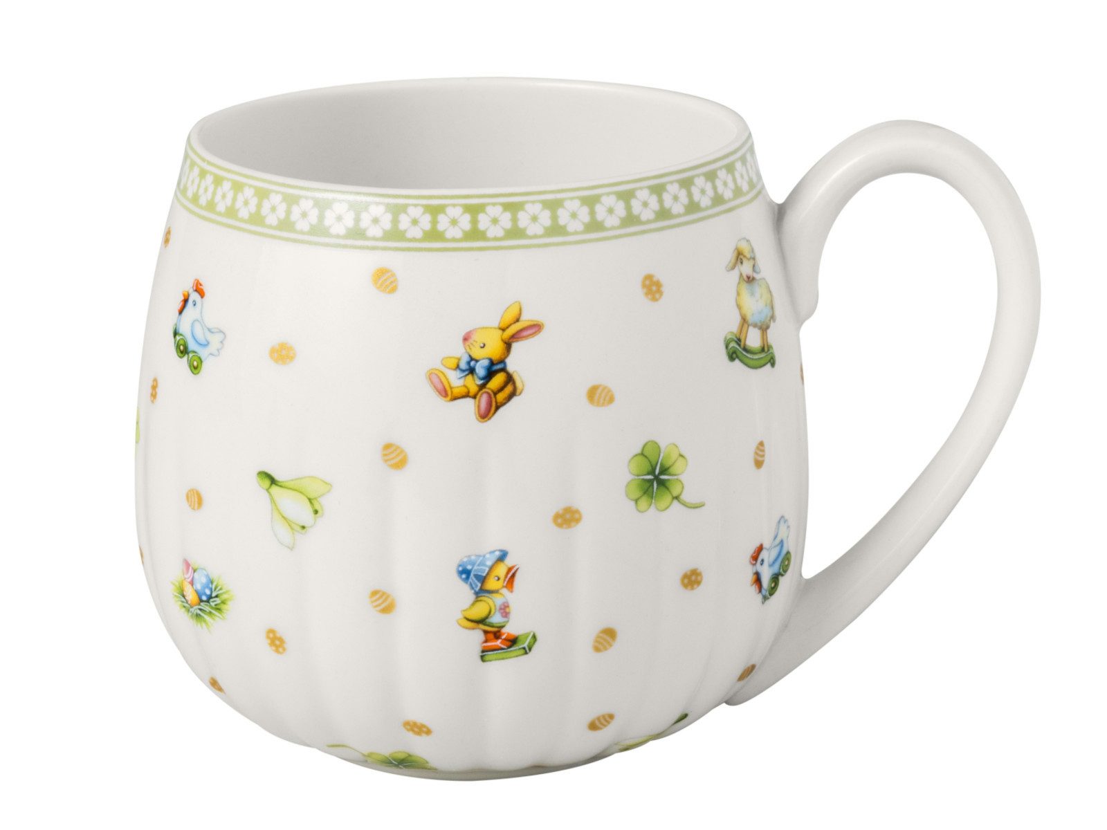 Villeroy & Boch Becher Easter Delight Henkelbecher 0,35l, Premium Porcelain