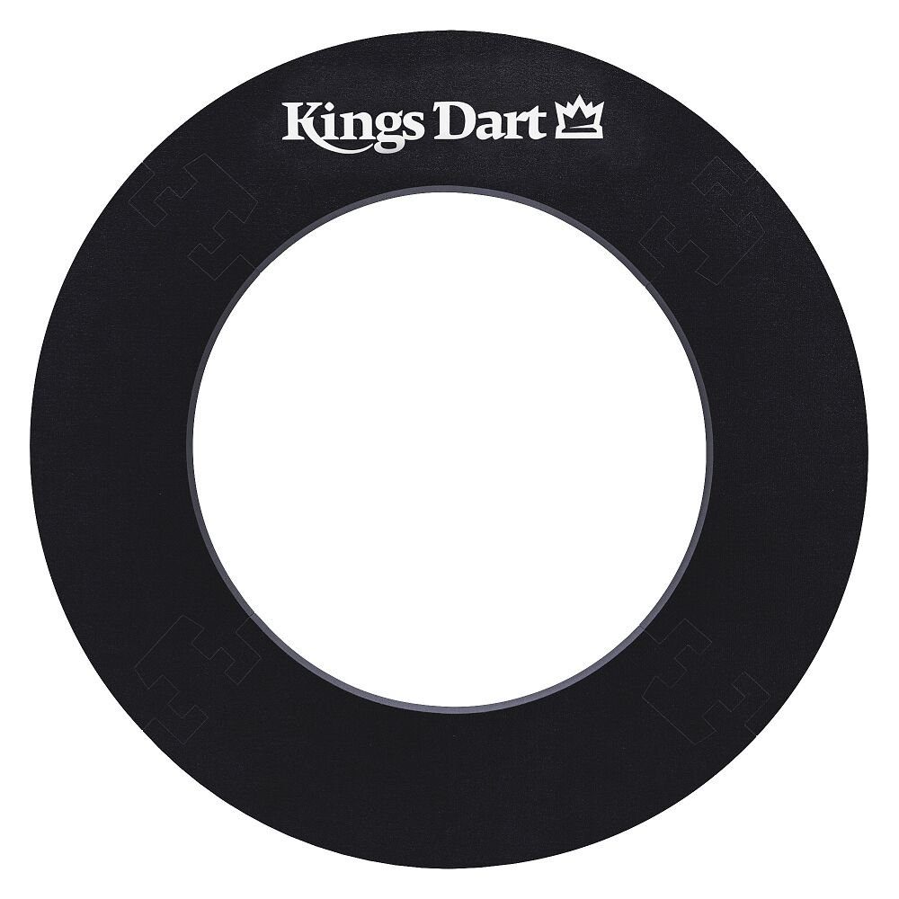 Kings Schwarz Dart-Wandschutz für doppelte Surround, Dart Dart Lebensdauer verwendbar Beidseitig