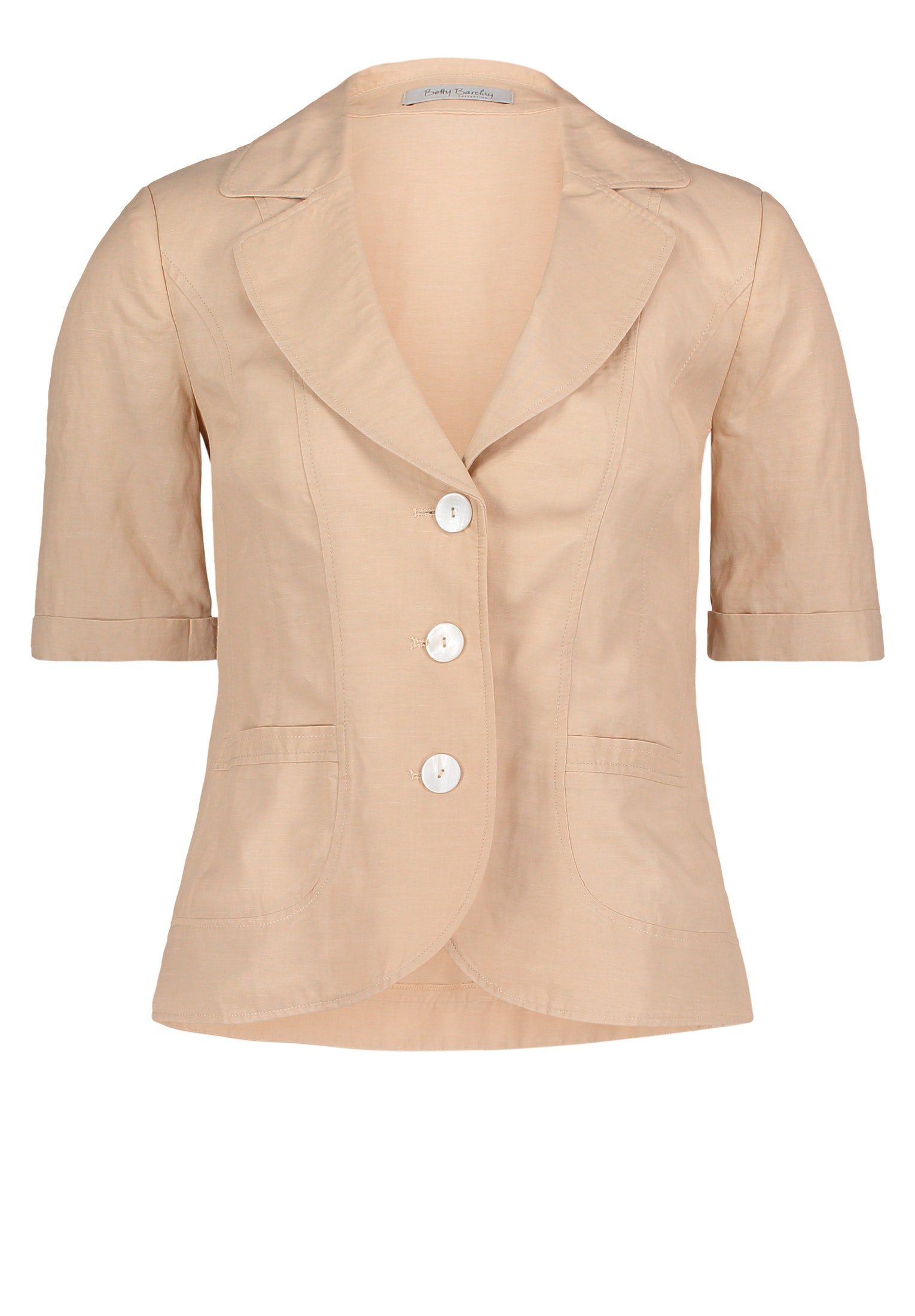 Betty Barclay Jackenblazer Blazer Kurz Einreiher 1/2 Arm