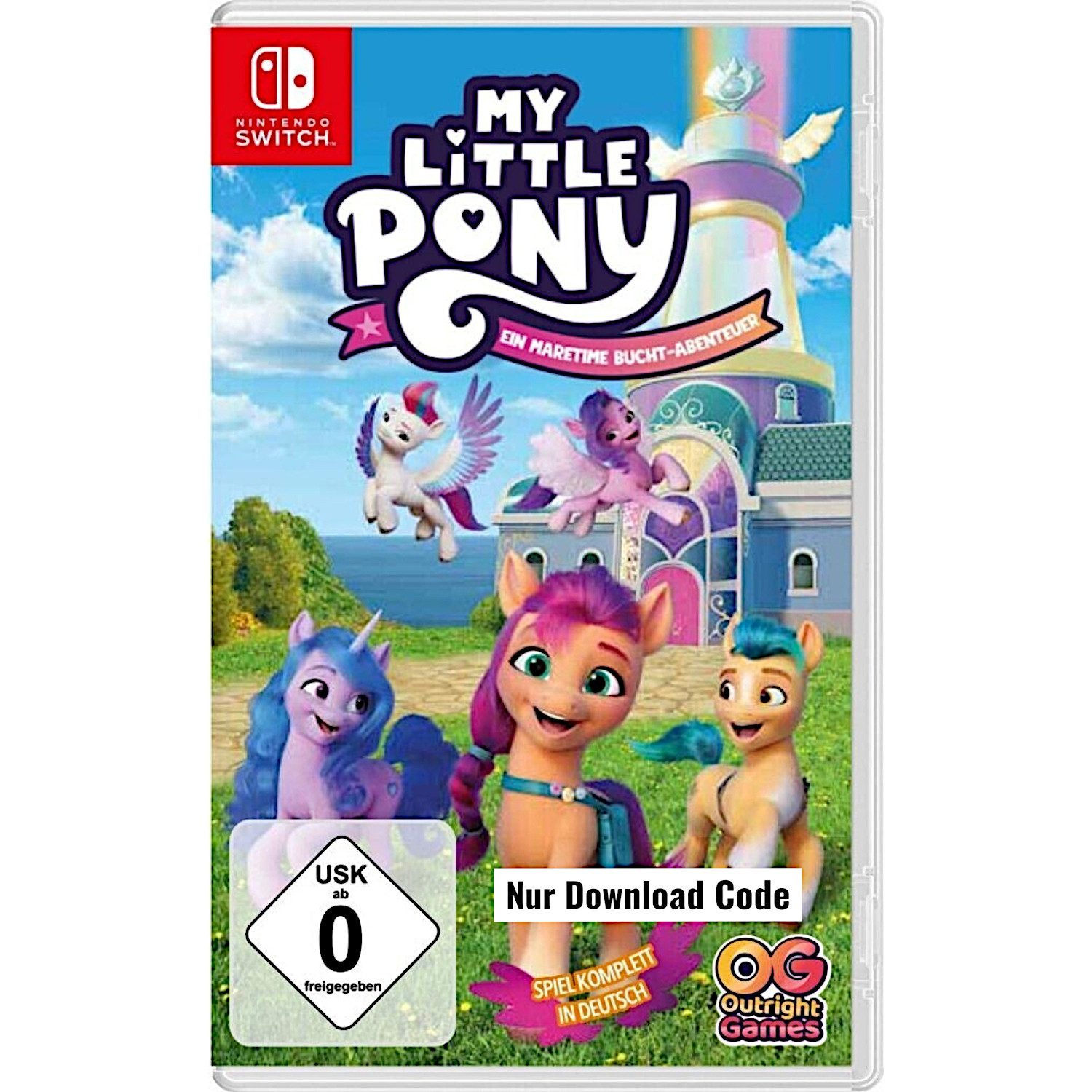 MY LITTLE PONY: Ein Maretime Bucht-Abenteuer Nintendo Switch, Enthält nur Downloadcode