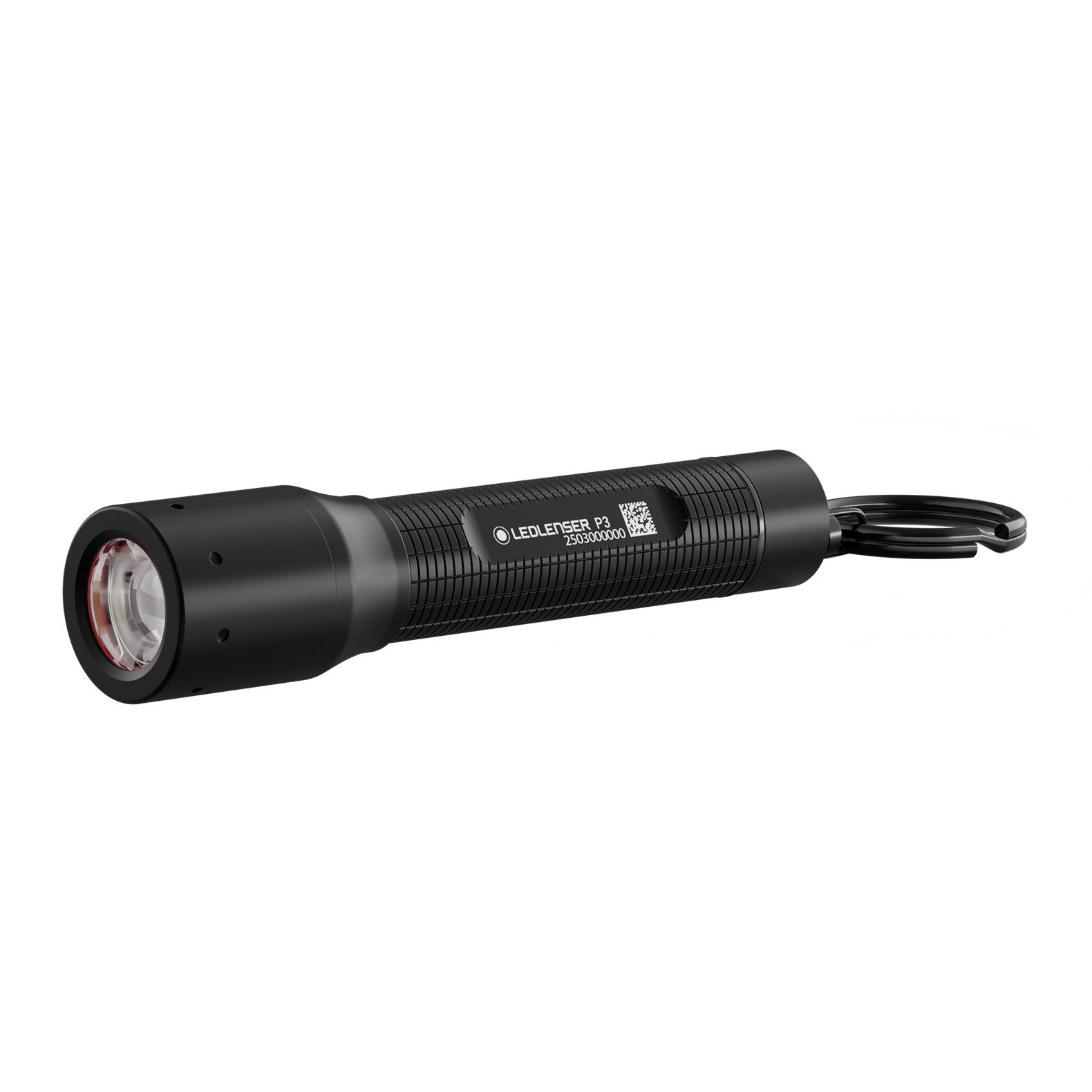 Ledlenser Taschenlampe P3, bis 130 Lumen, 110m Leuchtweite, IP54, 6,5 Std Laufzeit, Batterie