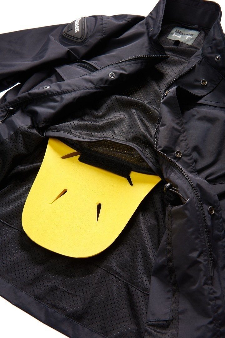 Blauer Motorradjacke Ethan Motorrad Textiljacke wasserdicht