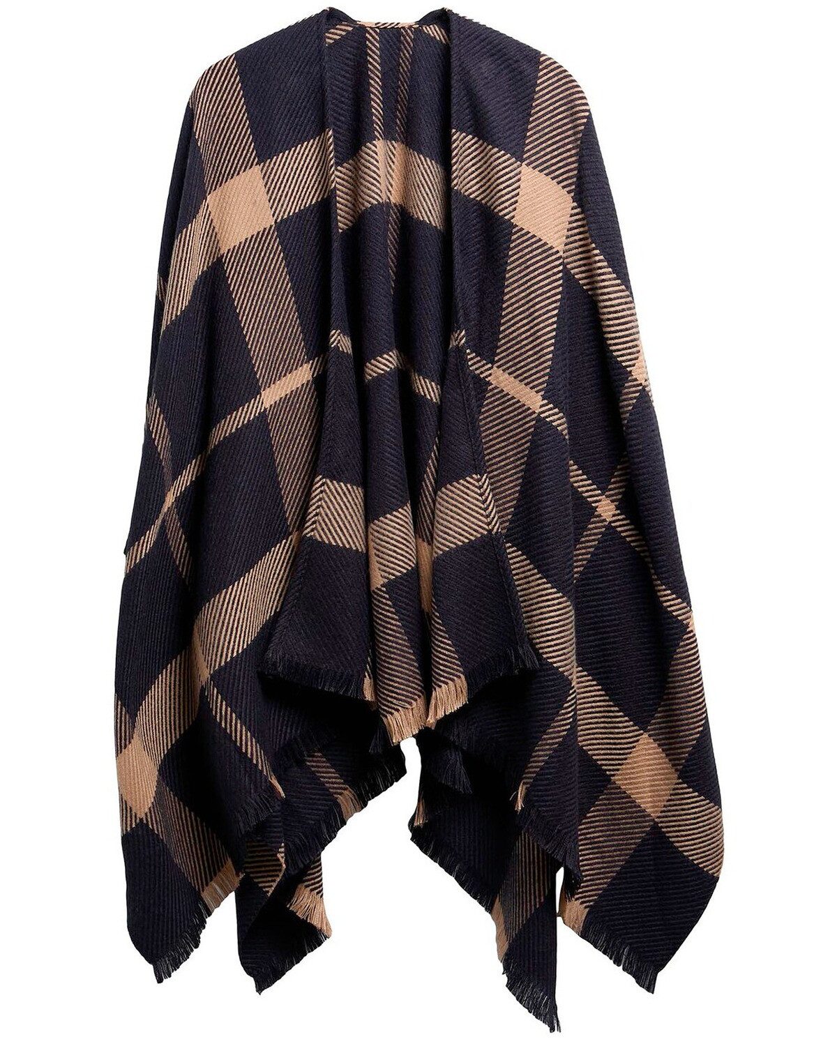 Barbour Cape Cape Isabelle Tartan Serape