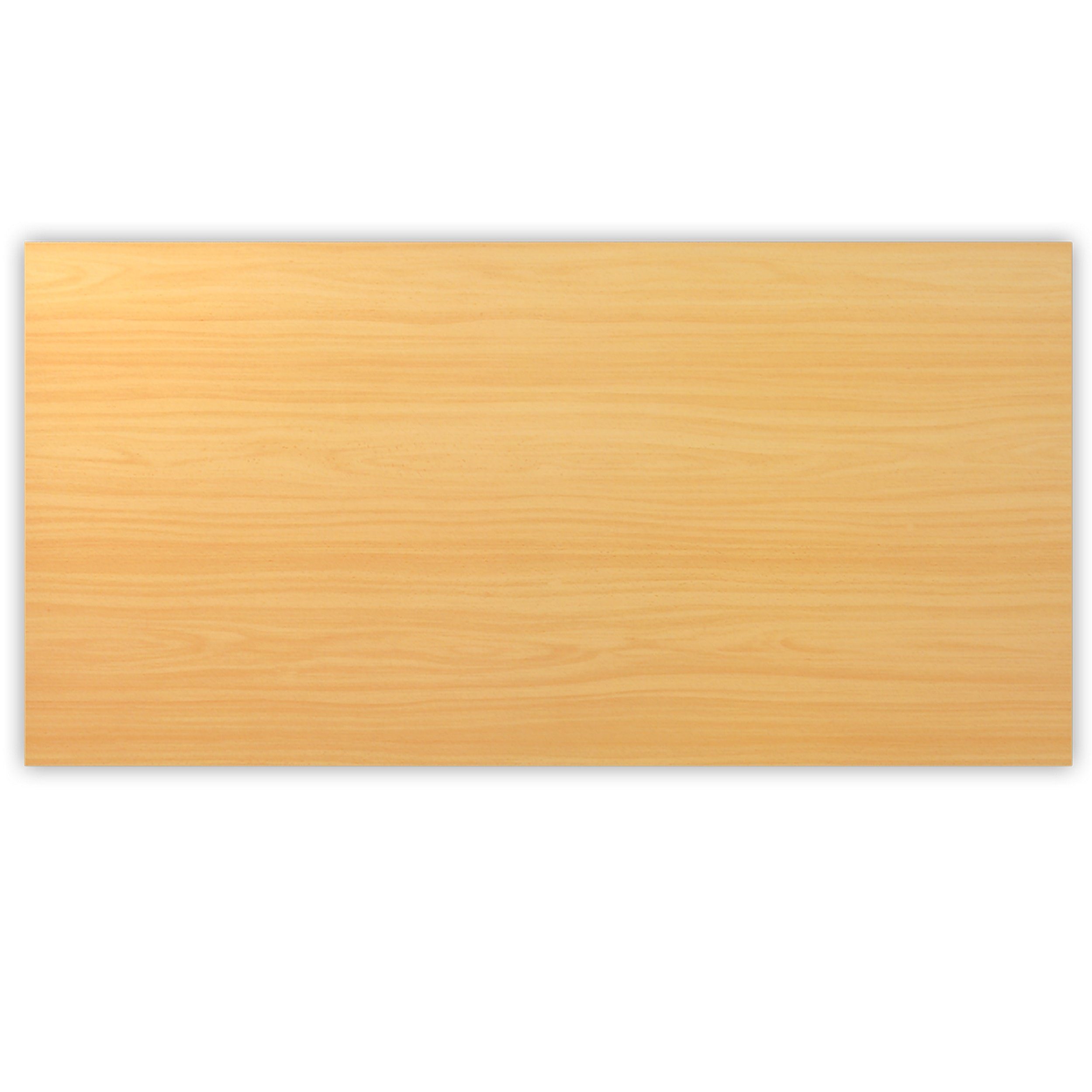 bümö Tischplatte DIY Schreibtischplatte, Rechteck: 200 x 100 cm- Dekor: Buche