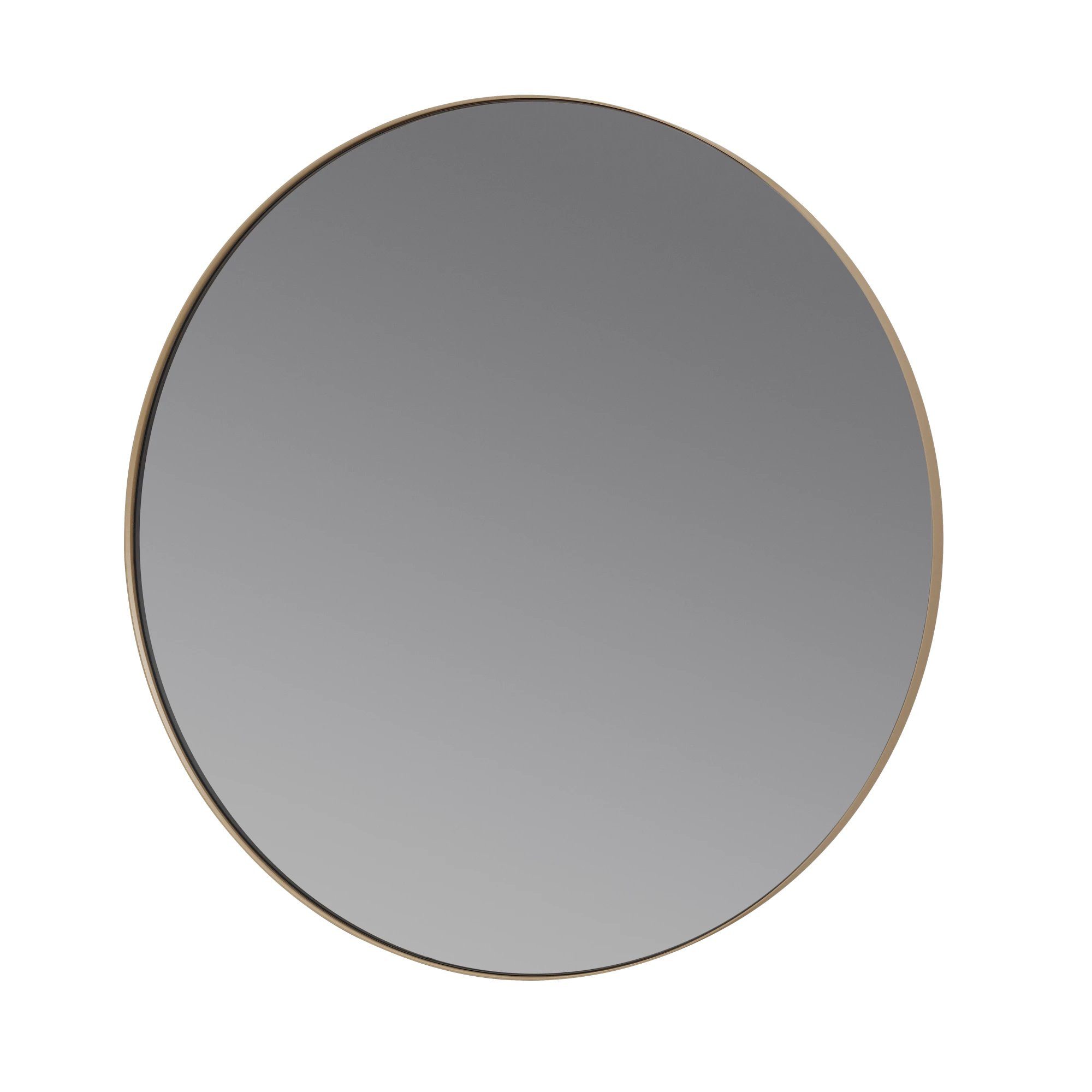 blomus Wandspiegel -RIM- Moderner Wandspiegel: Grau getöntes Glas & Stahlrahmen, Design, Pulverbeschichteter Stahl, Getöntes Glas, Hochwertig, 50 cm, 80 cm