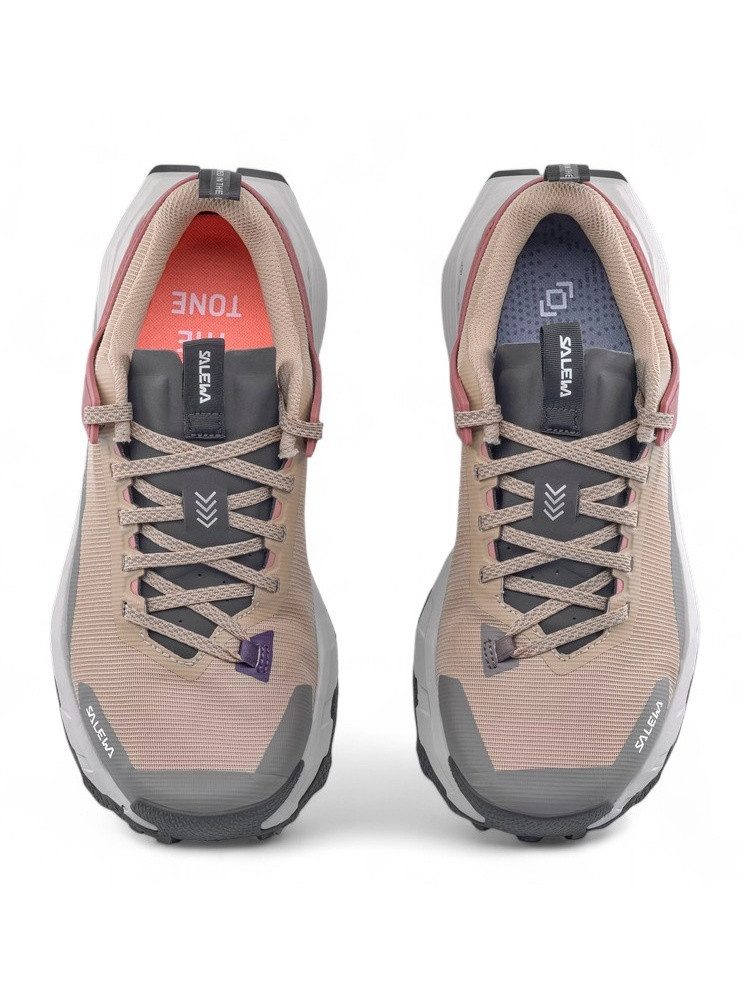 Salewa Pedroc 2 Powertex (Speed-Hiking, wasserdicht) beige/rosa/grau Damen Wanderschuh