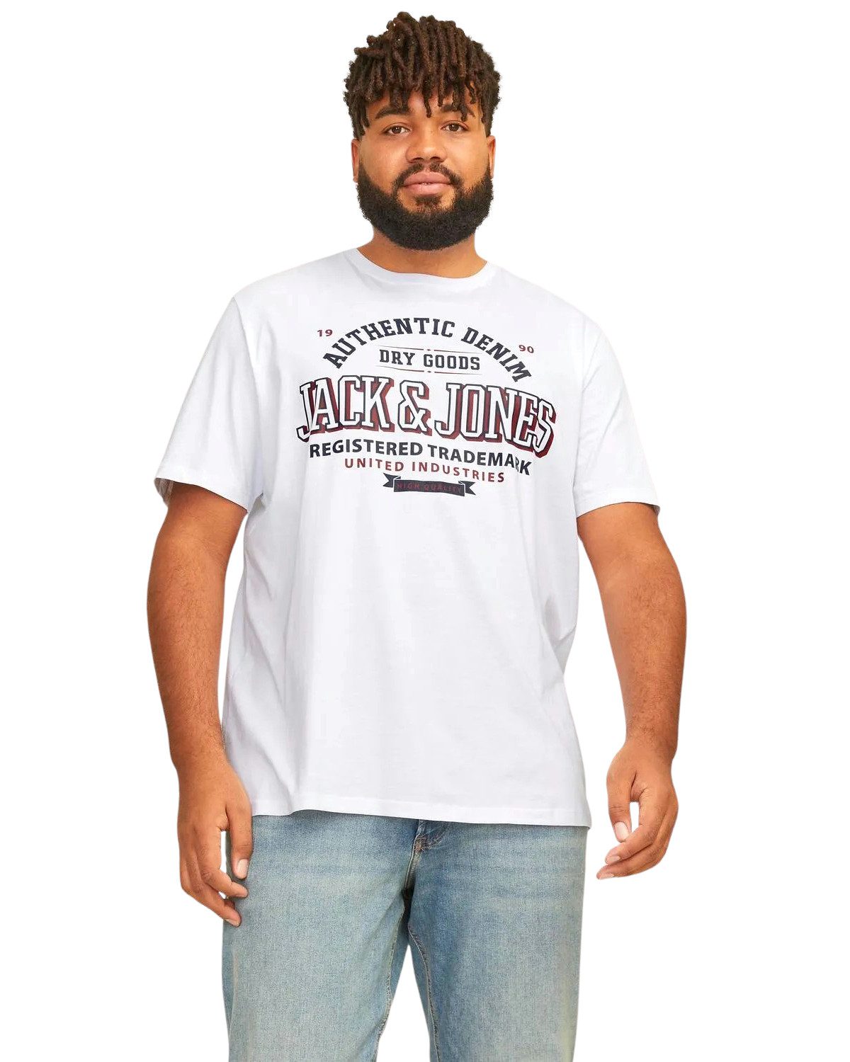 Jack & Jones PlusSize Print-Shirt mit günstig online kaufen