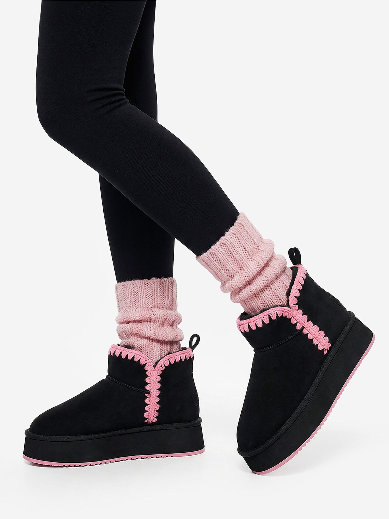 Roxy Roxy Damen-Schneestiefel Schwarz CEO-HY9988-3 Winterstiefel