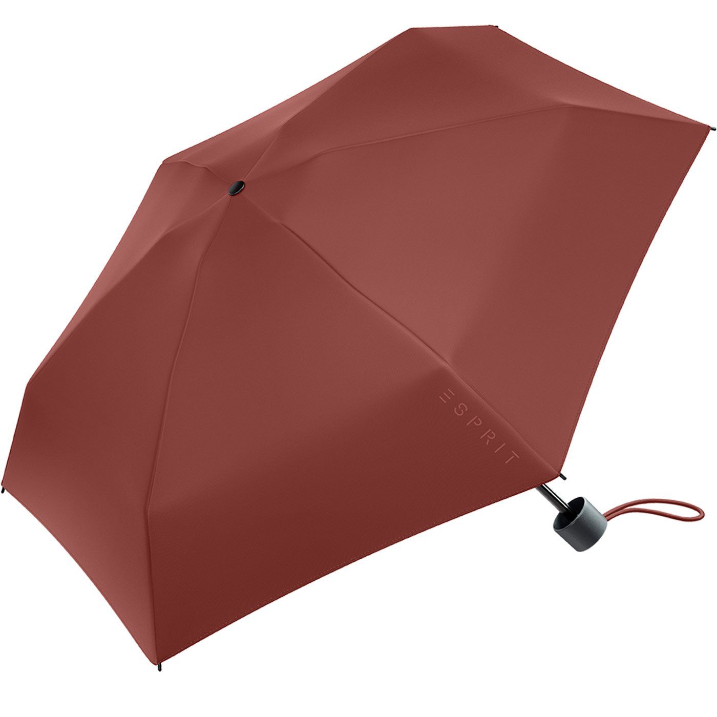 brown, Damen Trendfarben Mini Super neuen in winzig Petito den - Esprit Taschenregenschirm russet braun 2022 klein, HW