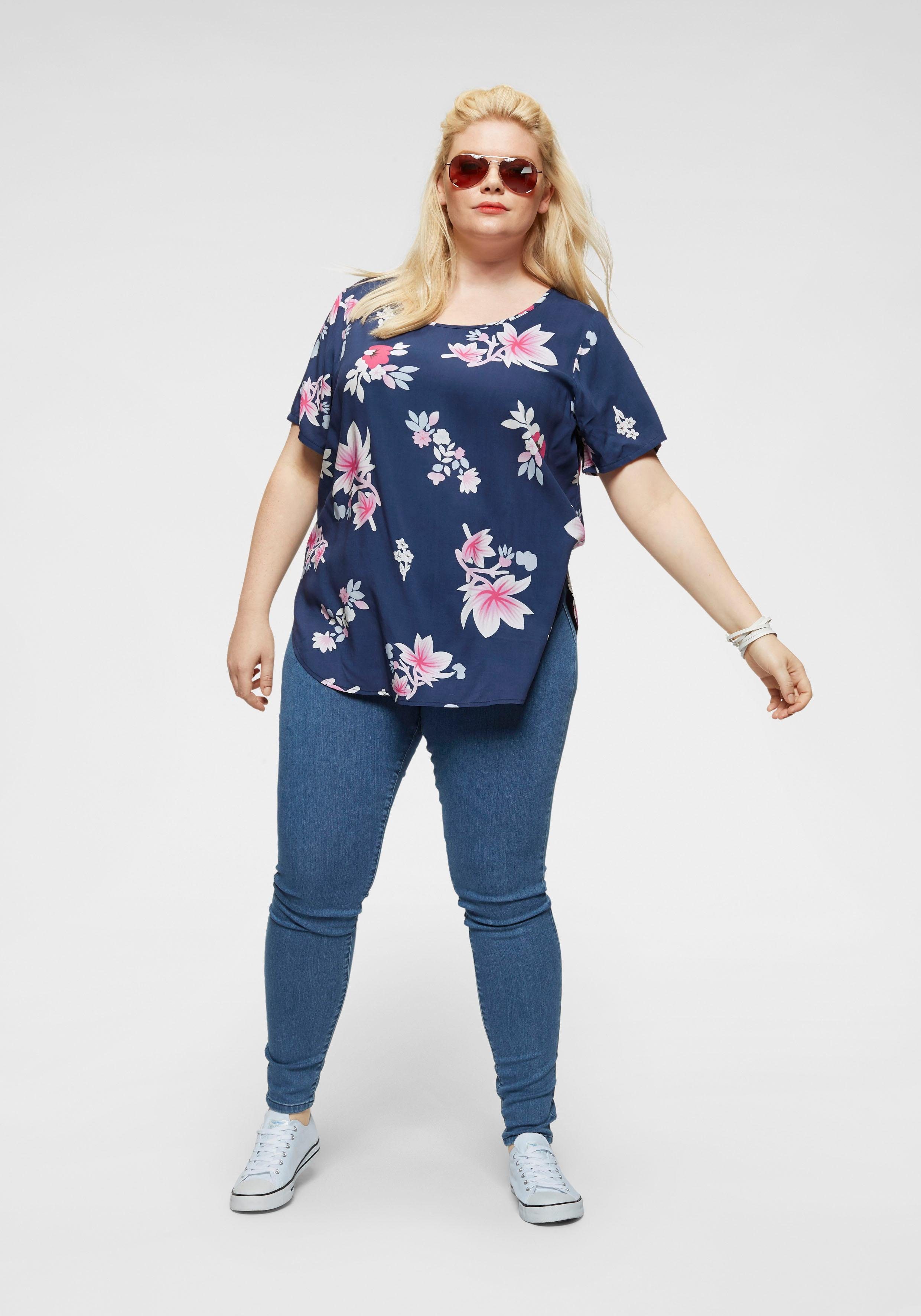 ONLY CARMAKOMA Skinny-fit-Jeans CARTHUNDER REG PUSH UP SK DNM – Bild 4 von 5