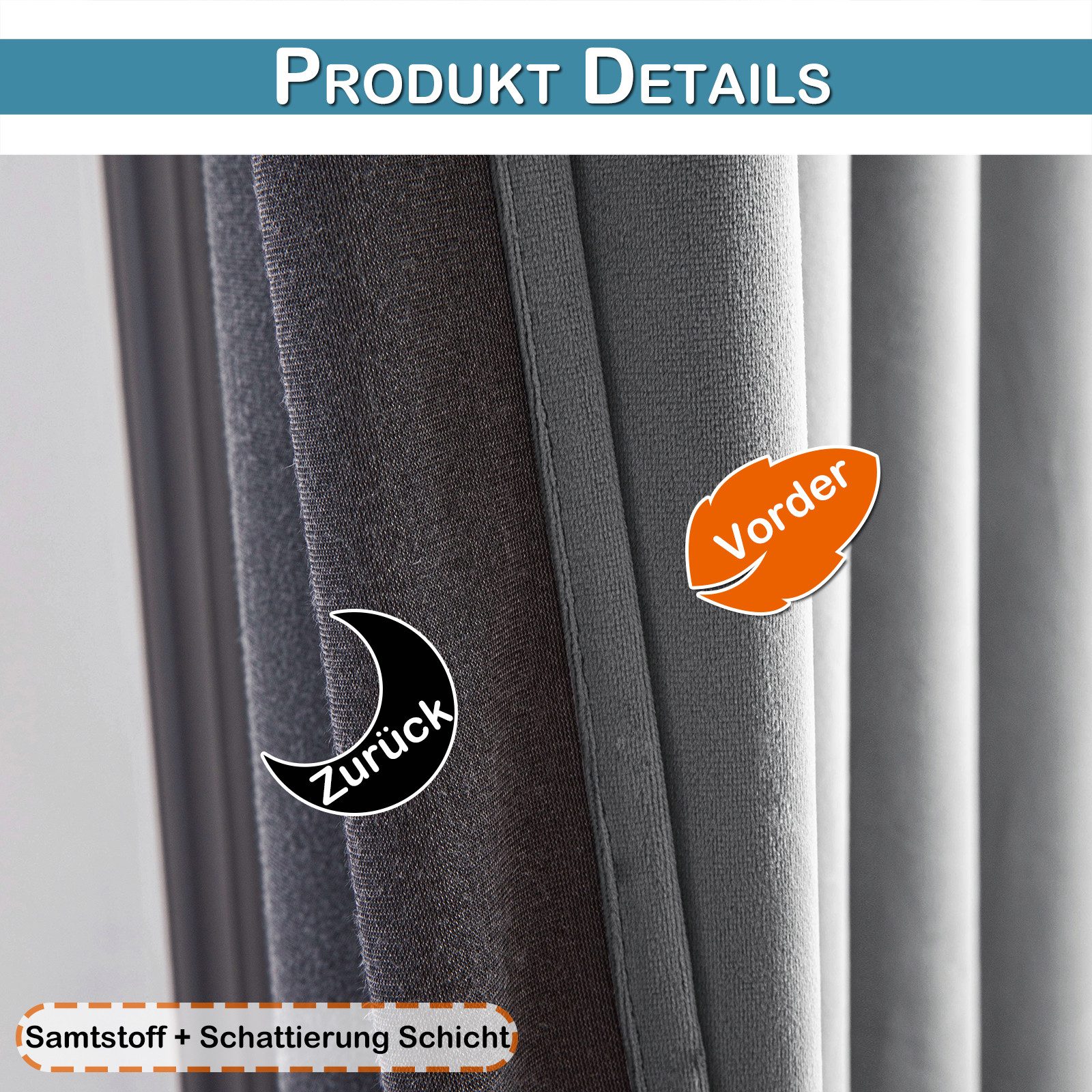 LMaxhome Verdunkelungsvorhang Blickdicht Samt Velvet Vorhang Gardinen Therm günstig online kaufen