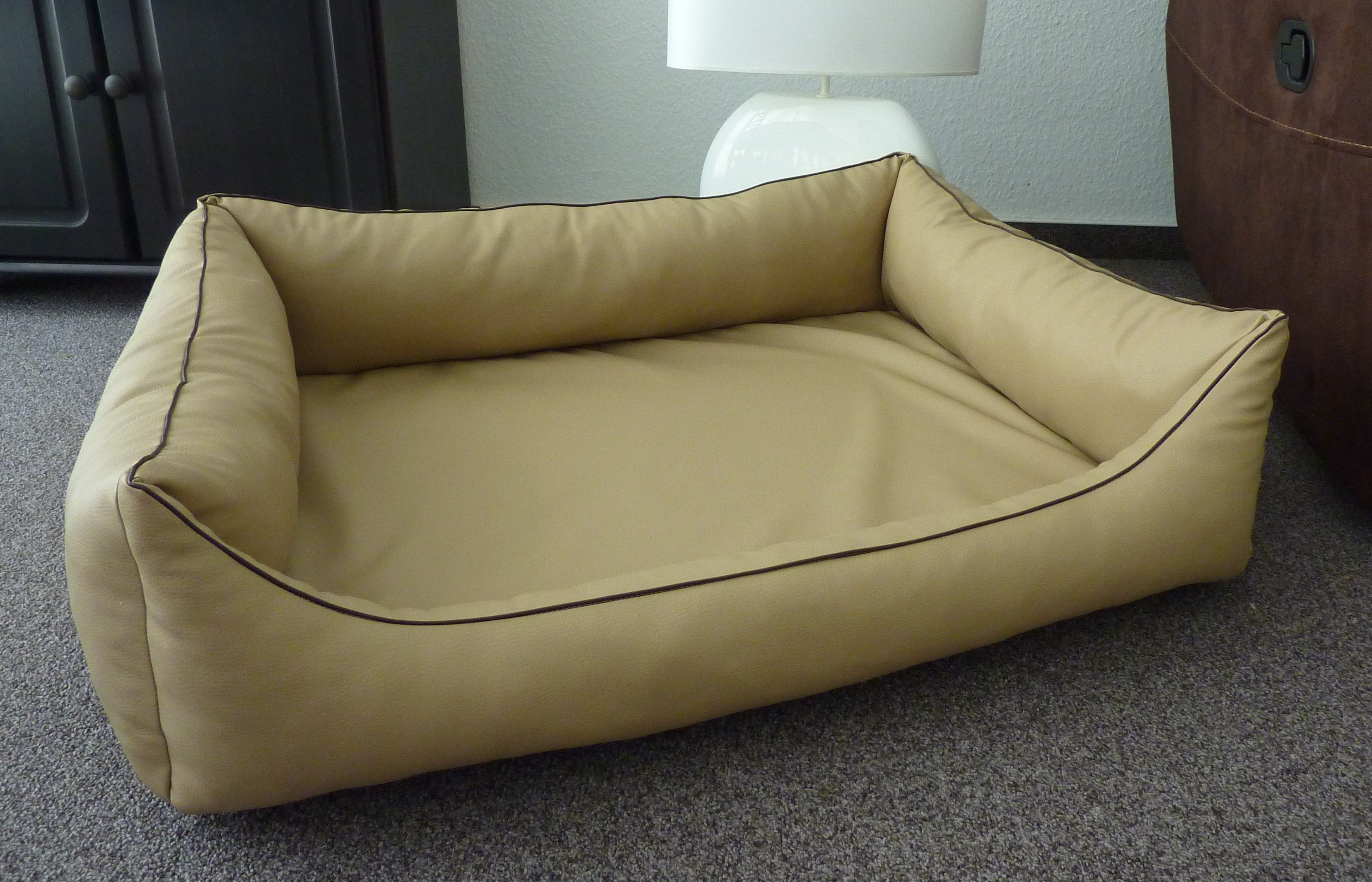 Hundebettenmanufaktur Tierbett Hundebett Ortopedico Stoffart Farbe und Größe wählbar