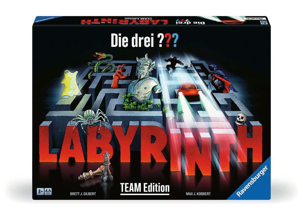 Ravensburger Spiel Ravensburger, Die drei ??? Labyrinth Team Edition, Brettspiel