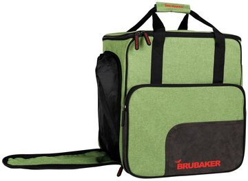 BRUBAKER Sporttasche CarverPerformance Skitasche Kombi Set (2-tlg., reißfest und nässeabweisend), Skisack und Skischuhtasche für 1 Paar Ski