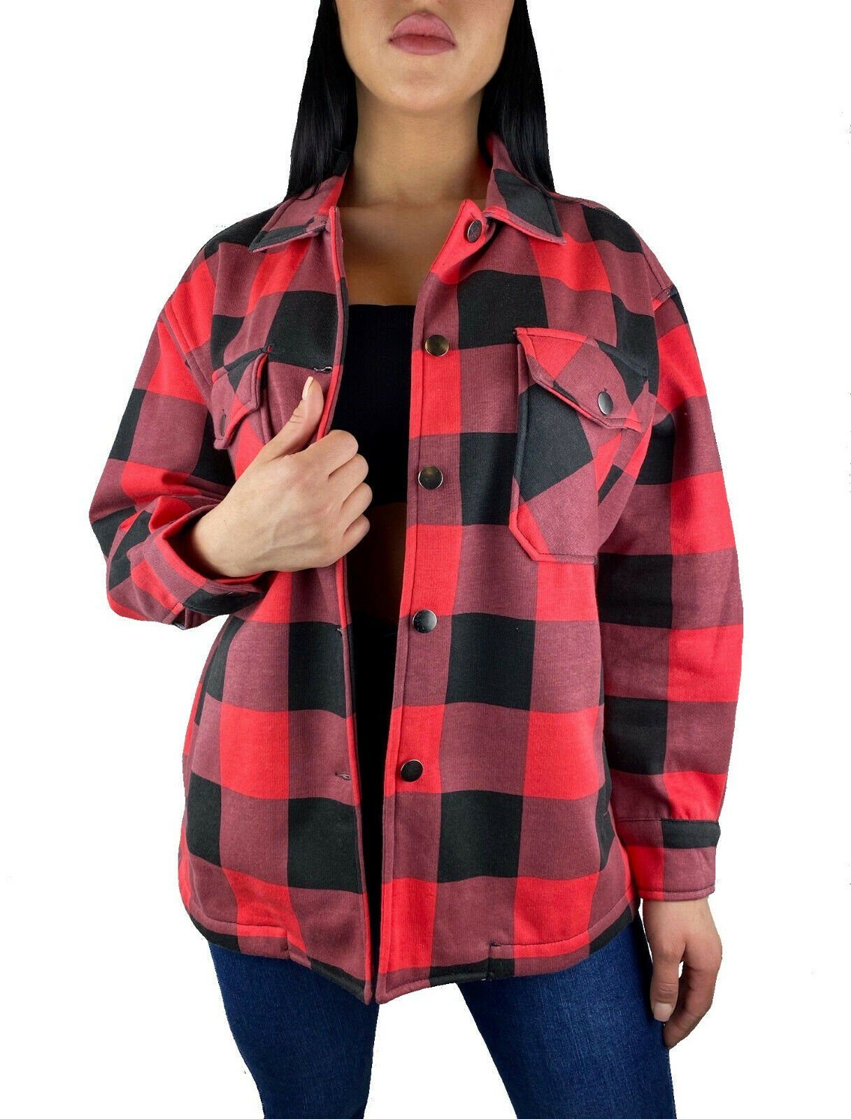 Worldclassca Flanellhemd Worldclassca Oversized Karo Hemd günstig online kaufen