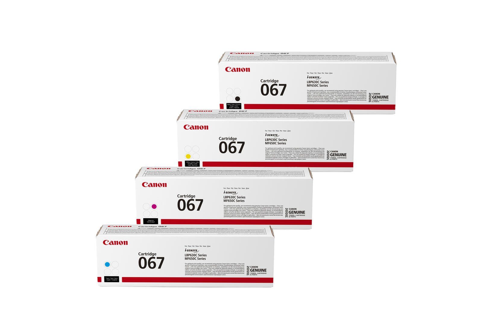 Canon Tonerkartusche Canon Toner 067 4er Multipack