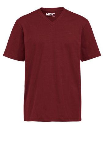 MEN PLUS BY HAPPY SIZE Футболка с V-образным вырезом