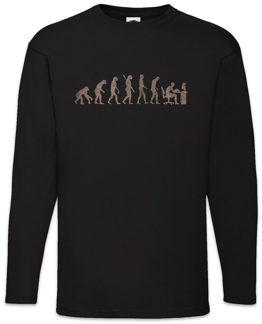 Langarmshirt Evolution Circuit Langarm T-Shirt Programmierer Informatiker Hacker