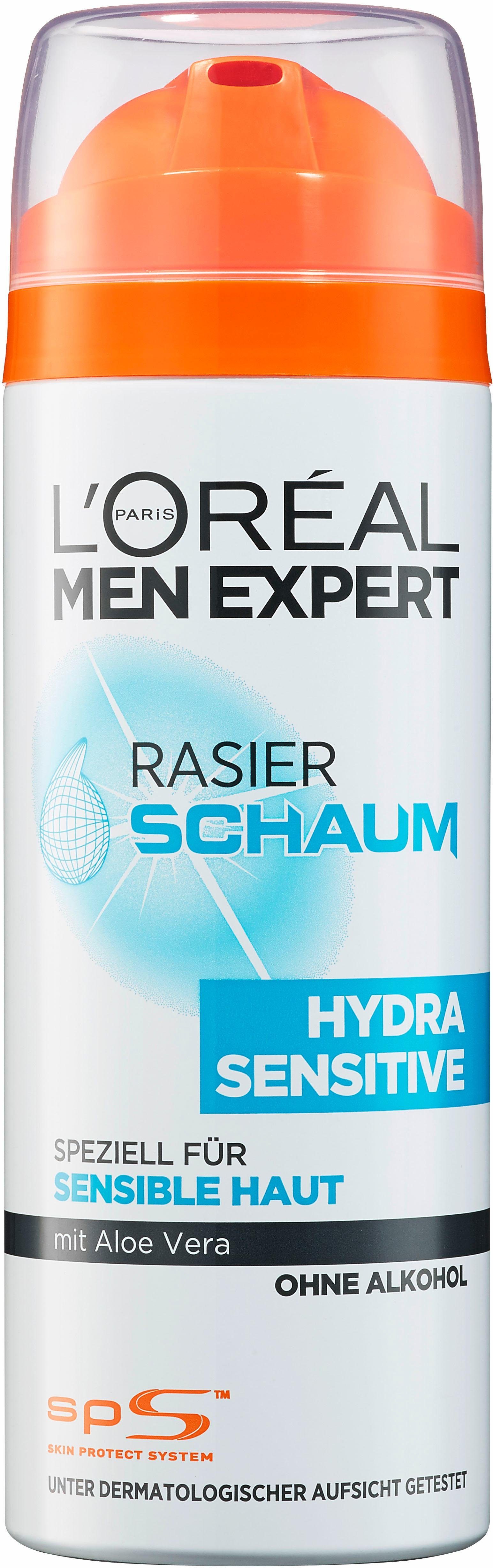 L'ORÉAL PARIS MEN EXPERT Rasierschaum »Hydra Sensitive«, pflegt sensible  Haut während & nach der Rasur