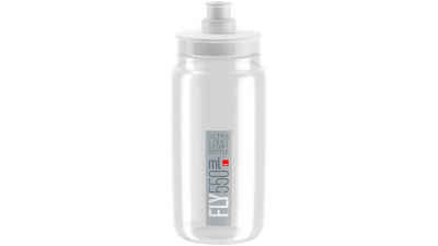 Elite Trinkflasche Trinkflasche Elite Fly 550ml, klar/grau