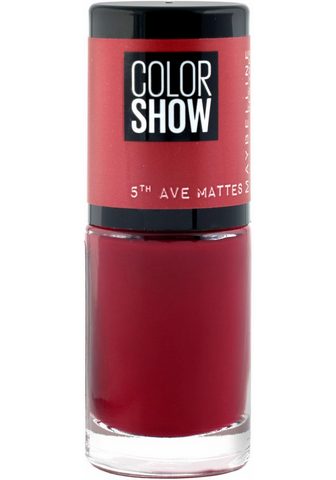 MAYBELLINE NEW YORK Лак для ногтей "ColorShow Nagella...