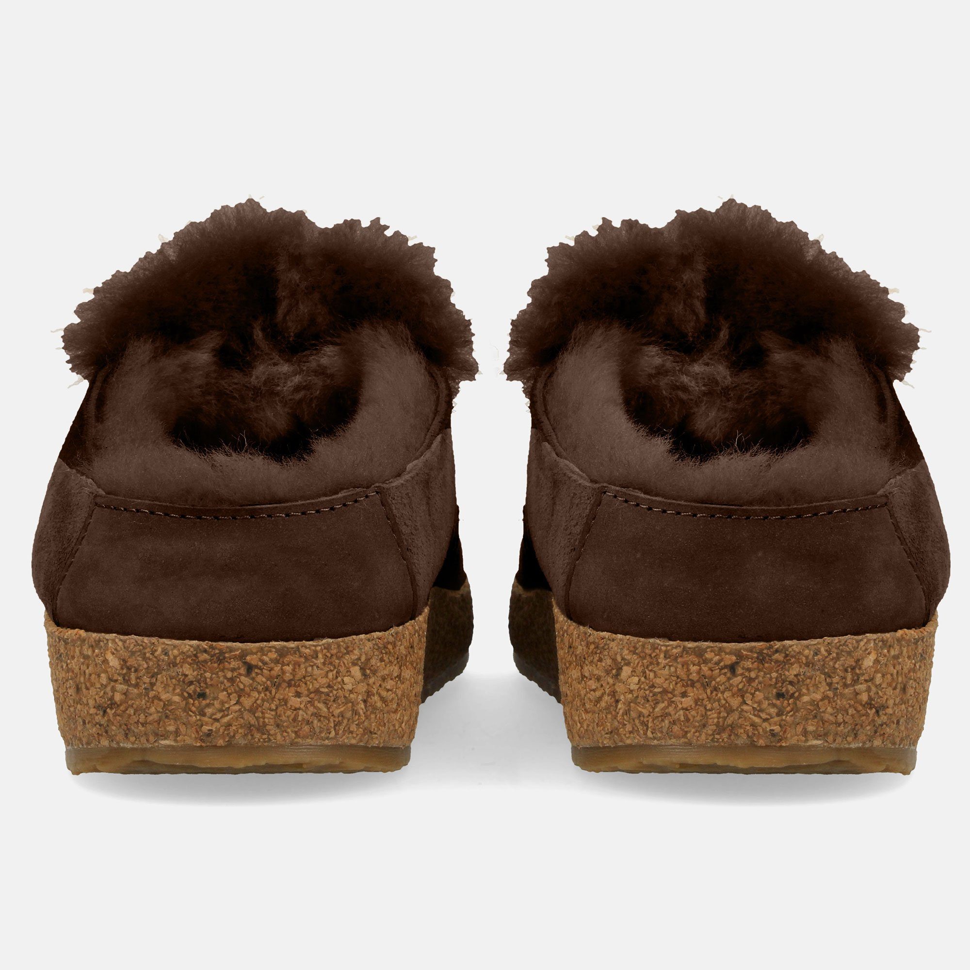 Haflinger Haflinger Saskatchewan Lammfell Leder Hausschuhe Unisex Hausschuh