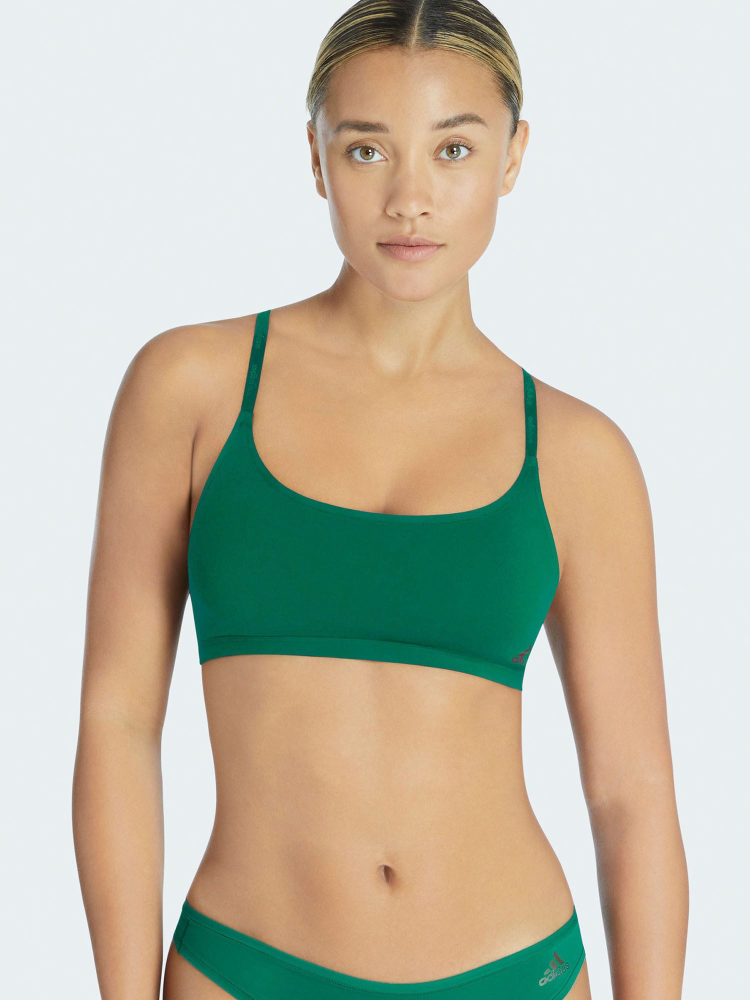 adidas Sportswear Bustier Scoop Bralette - Sport Active Micro Body Fit bh bra-lette bustier