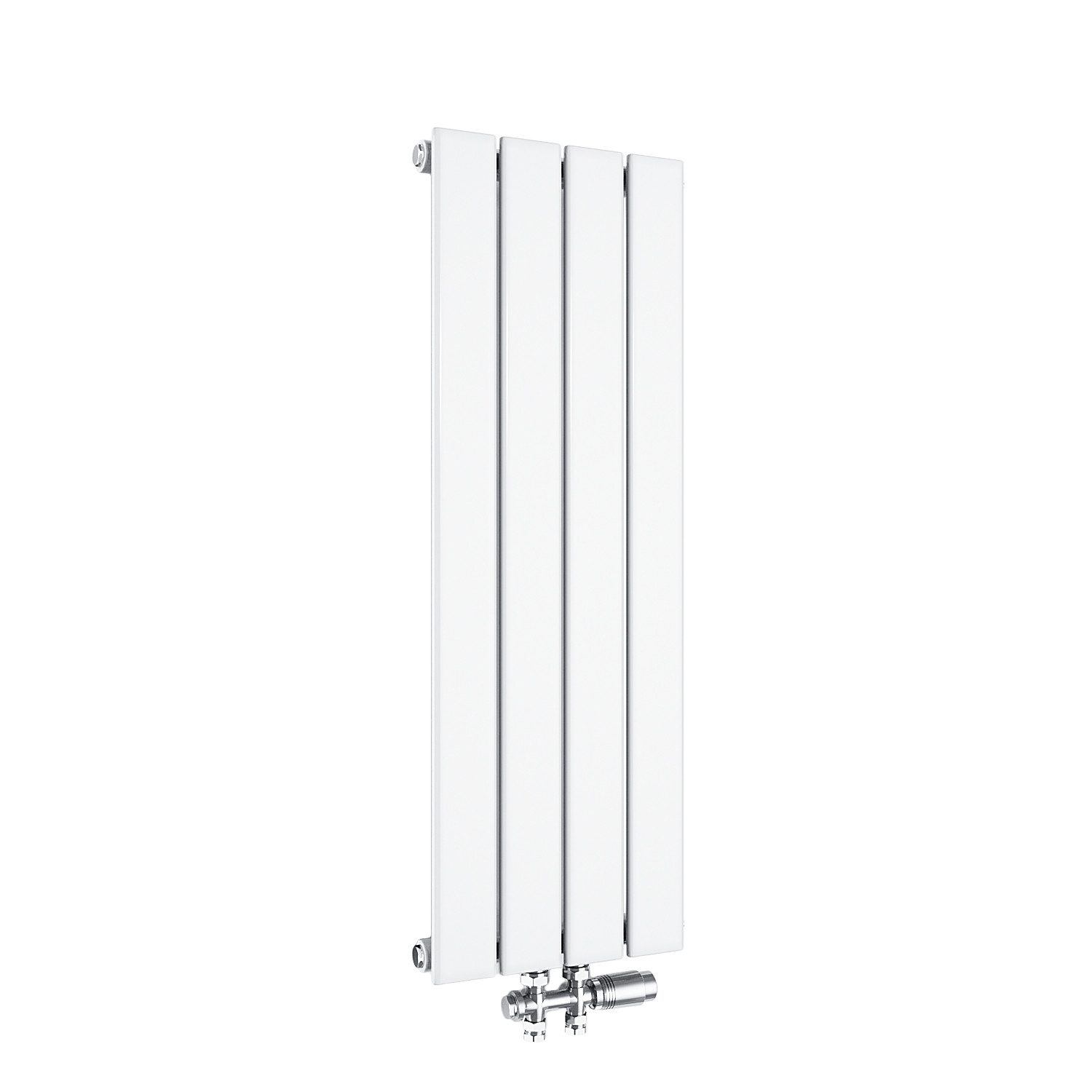 SONNI Heizkörper Heizkörper weiß Paneelheizkörper mit/ohne Chrom/weiß Thermostat, Einlagig/Doppellagig, Vertikal/Horizontal