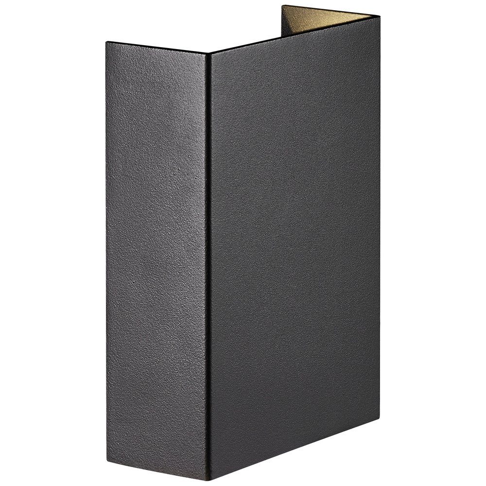Nordlux Außen-Wandleuchte Nordlux Fold 10 2019041003 LED-Wandleuchte LED LED 5.4 W Schwarz