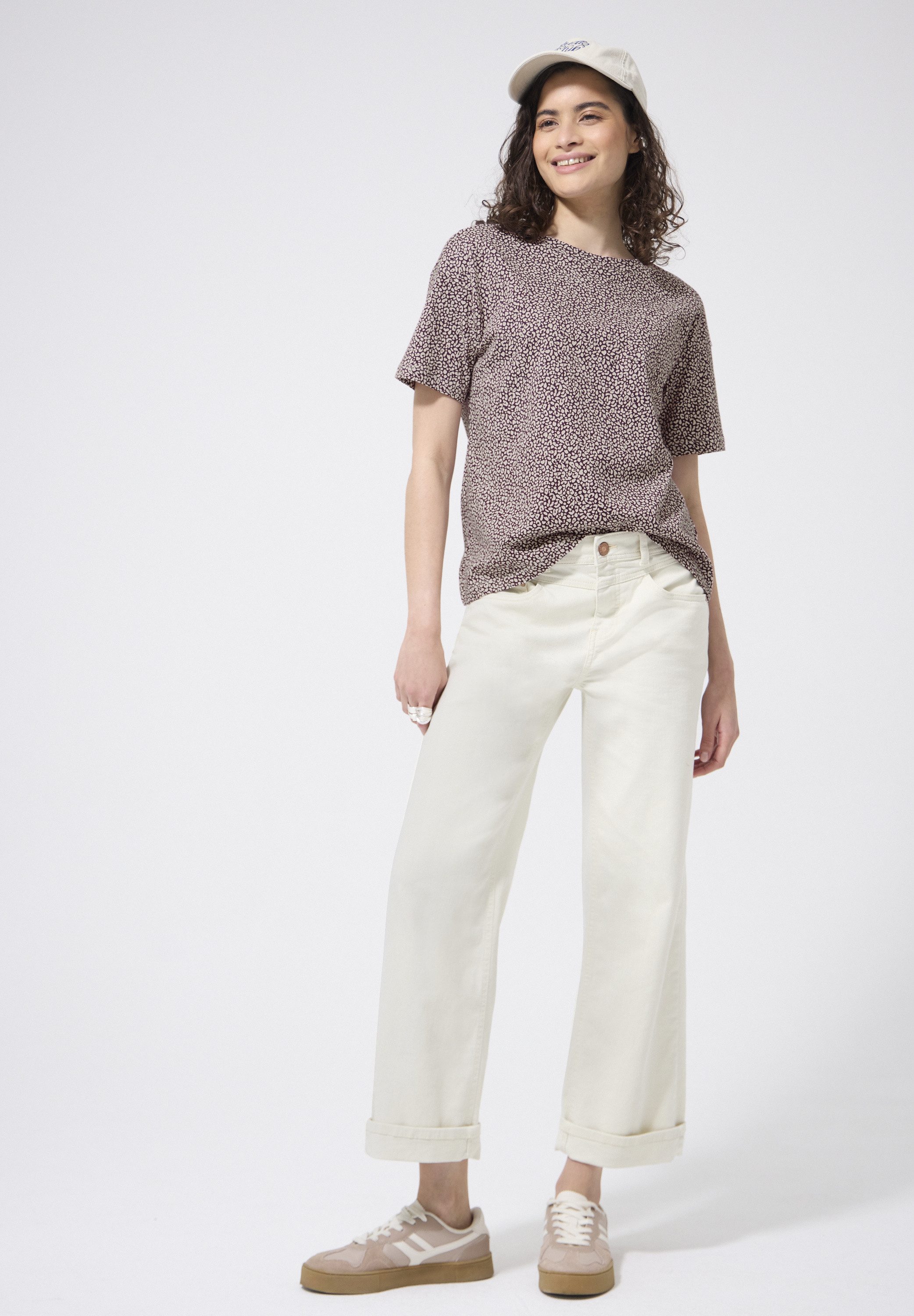 STREET ONE STUDIO T-Shirt mit Rundhalsausschnitt – Bild 3 von 5