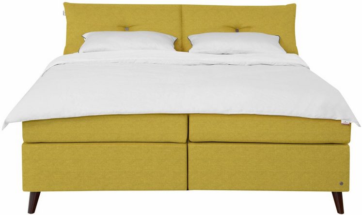 Boxspringbett PILLOW BOX von TOM TAILOR in mustard
