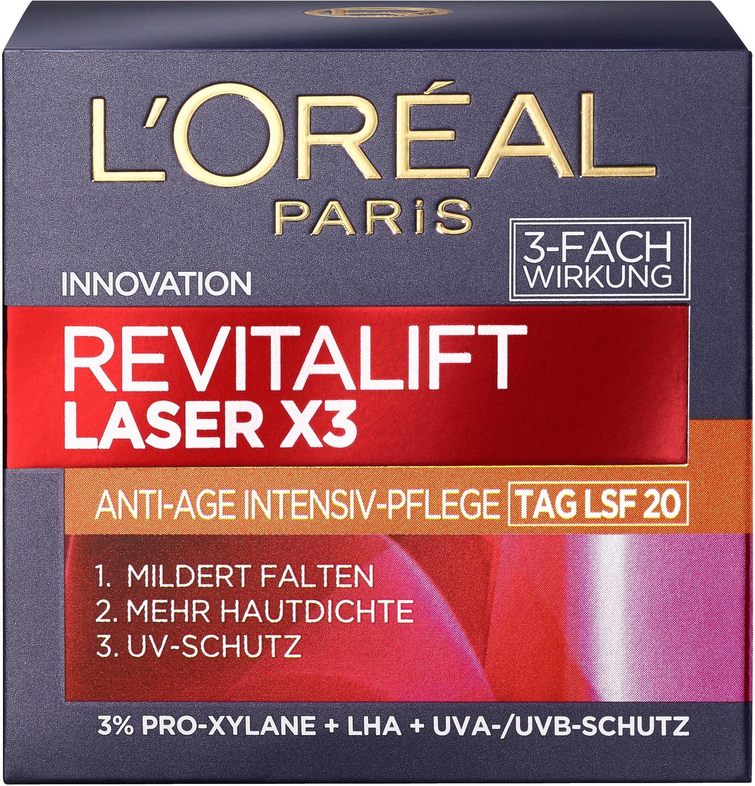 Damen Gesichtspflege L'ORÉAL PARIS Tagescreme RevitaLift Laser X3 Tagespflege LSF20