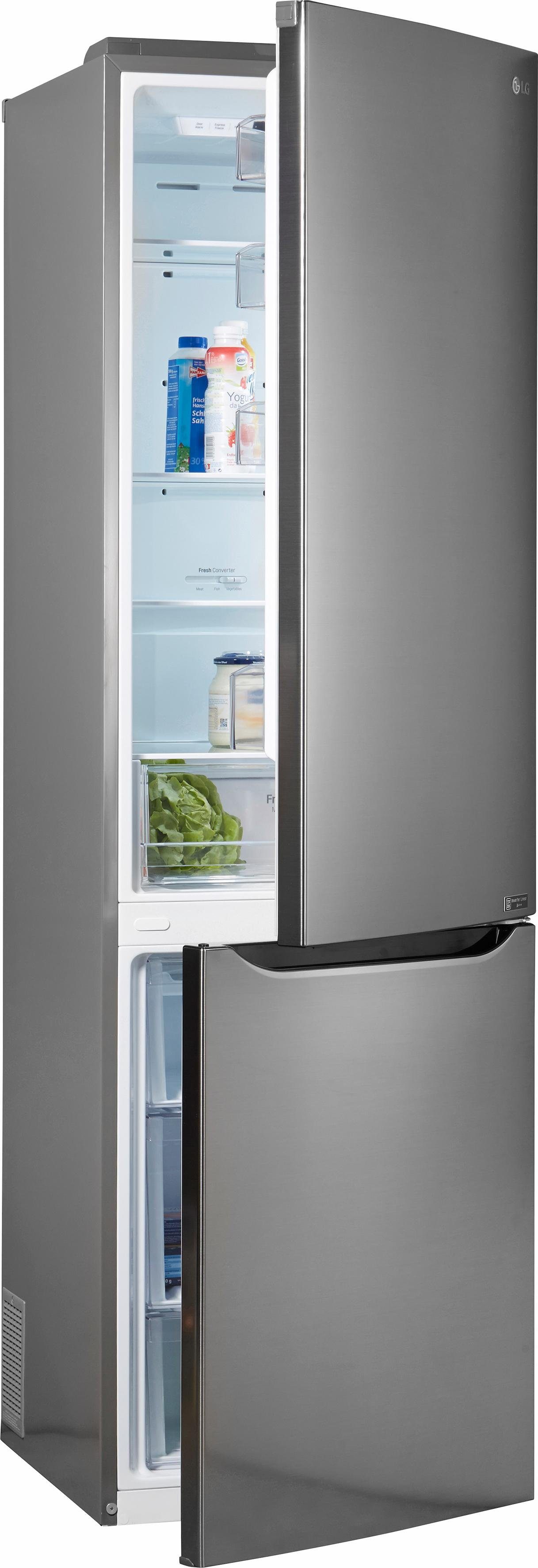 LG Kühl-/Gefrierkombination GBP20PZCFS, 201 cm hoch, 59,5 cm breit - LG