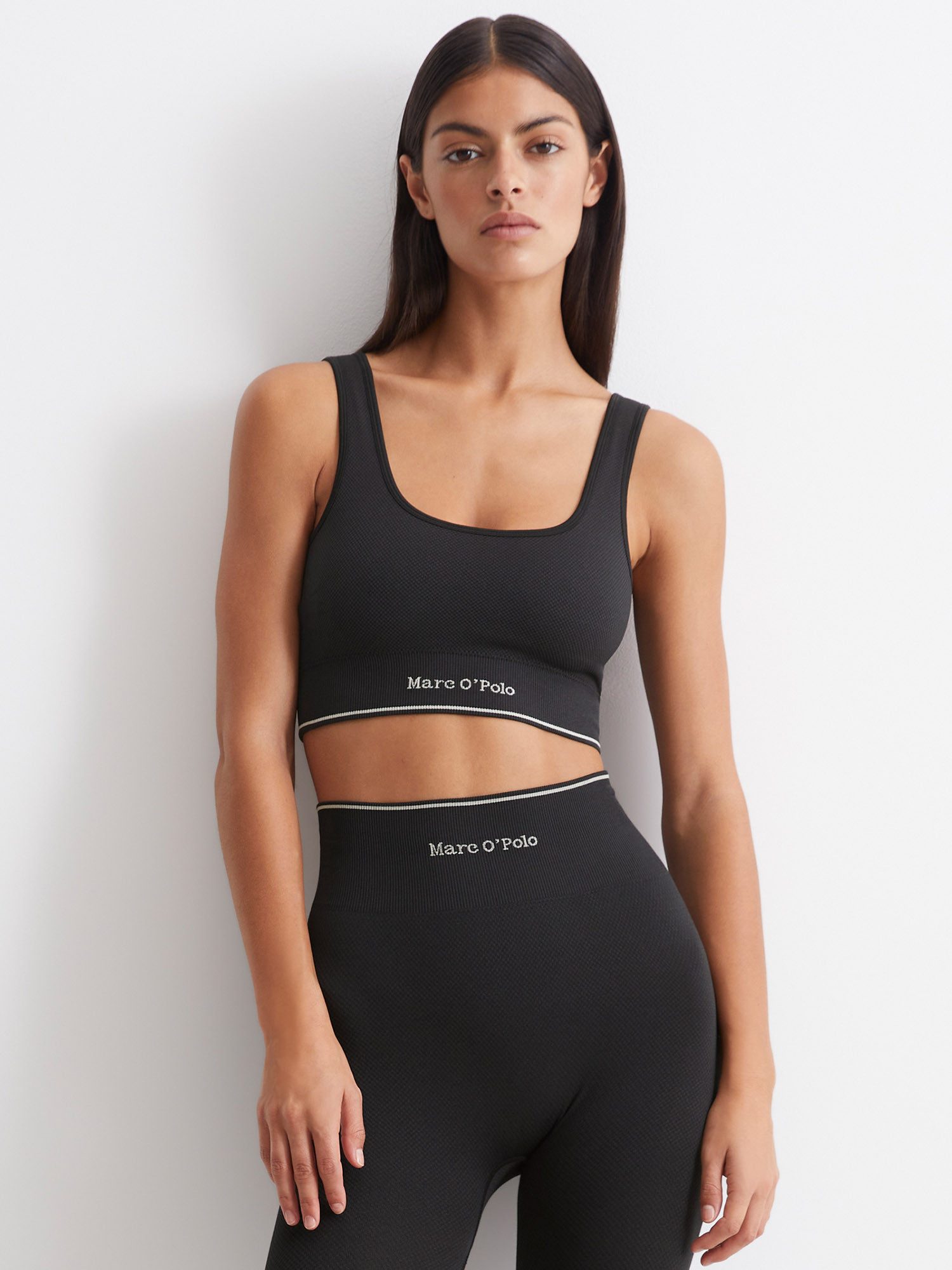 Marc O'Polo Crop-Top Seamless Waffle kurz günstig online kaufen
