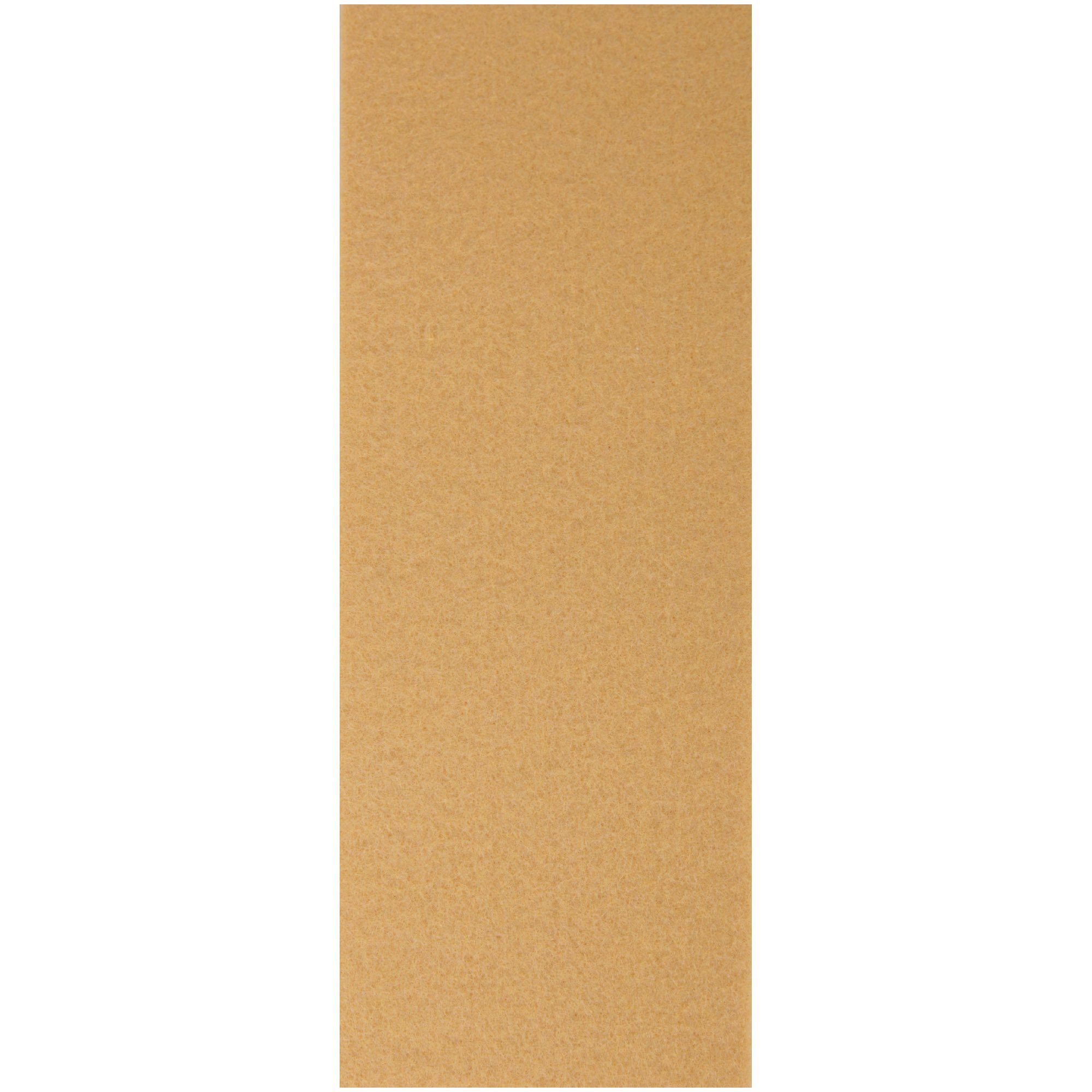 Bestlivings Möbelfuß FGZ-04879, (1-St), Bodengleiter 9 x 25 x 0,4 cm selbstklebende und zuschneidbare Parkettschoner, Möbel- und Bodenschutz Beige