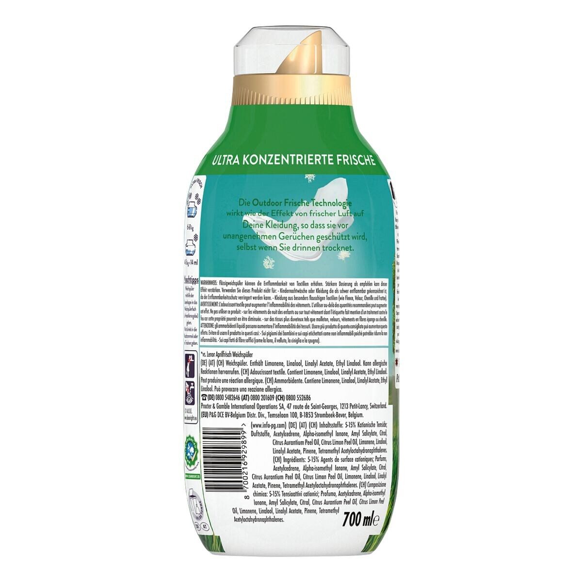 LENOR Luftfrisch Landwiese Weichspüler (50 WL, 700 ml)