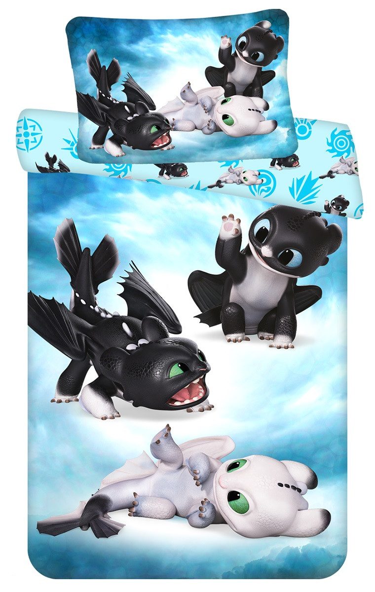 Dragons Kinderbettwäsche How to Train Your Dragon Baby Bettwäsche Set, Renf günstig online kaufen
