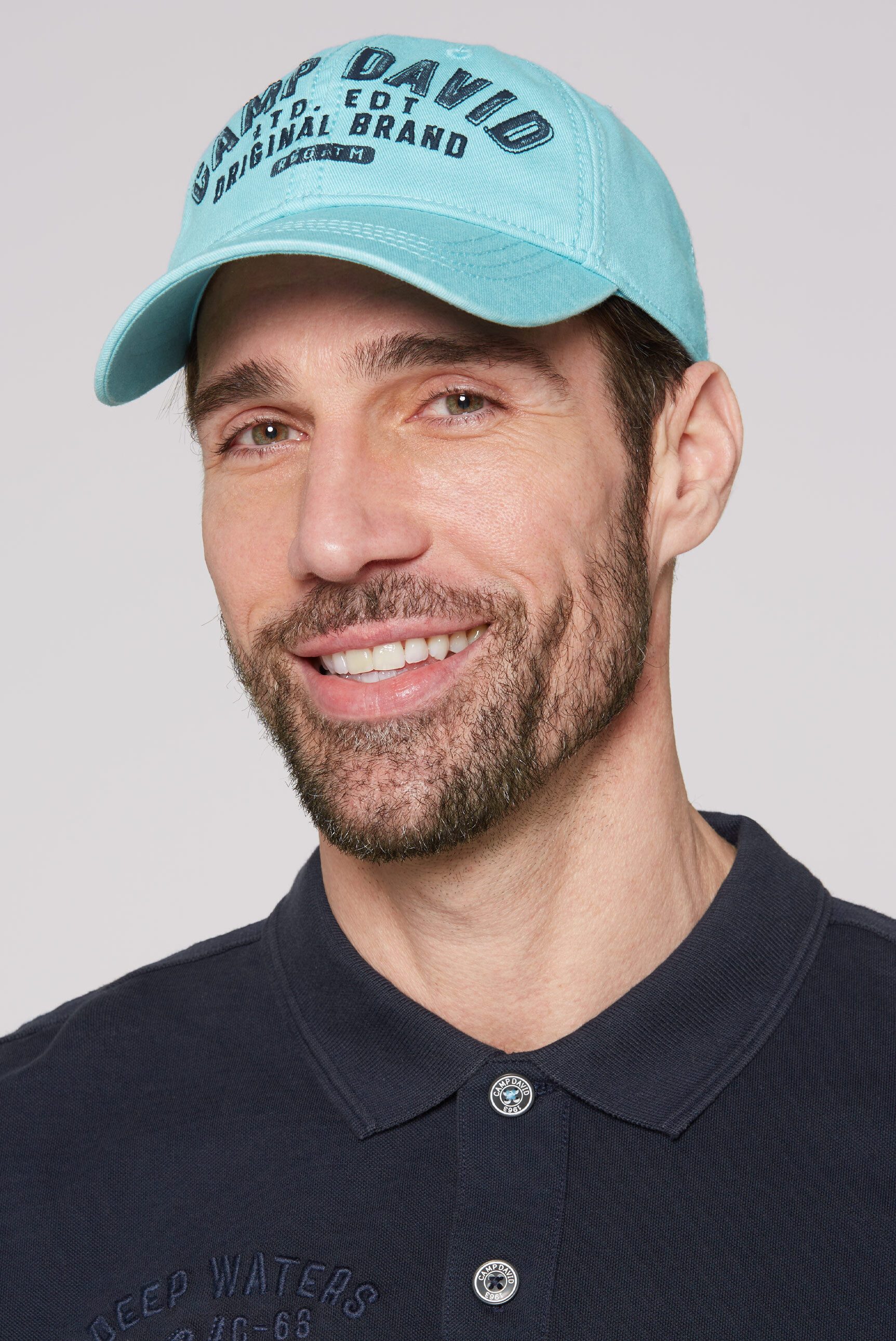 camp david Baseball Cap mit Klett-Verschluss