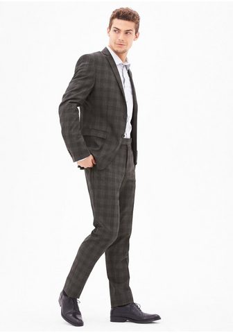 S.OLIVER BLACK LABEL Cosimo Зауженные Glencheck-Anzughose