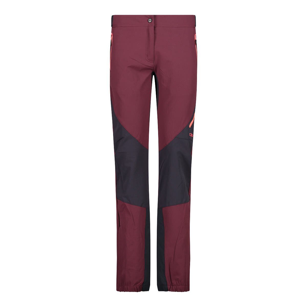 CMP Trekkinghose C919 BURGUNDY | Outdoorhosen