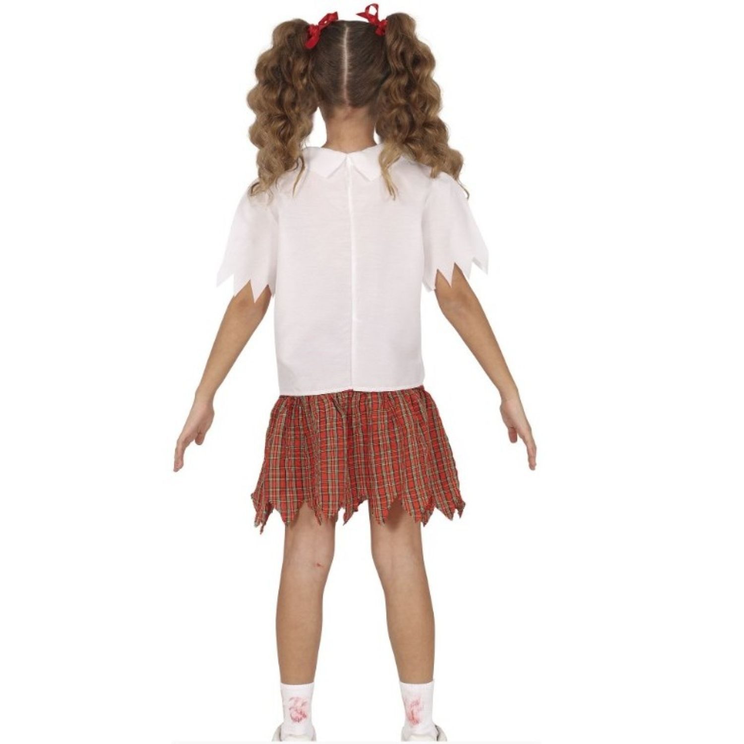 Fiestas Guirca Zombie-Kostüm Kostüm 'Zombie Schulmädchen' für Kinder, Rock, T-