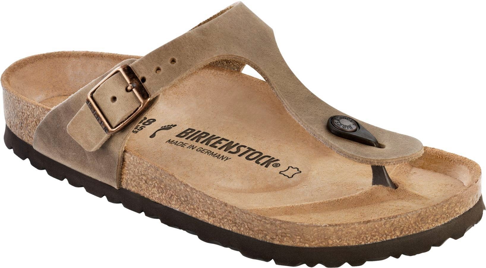 Brown (Schmal) Birkenstock Tabacco Zehentrenner