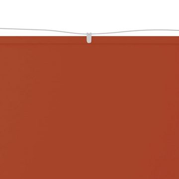 furnicato Sonnenschirm Senkrechtmarkise Terrakotta 180x270 cm Oxford-Gewebe