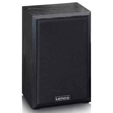 Lenco LS-101BK Plattenspieler mit Bluetooth und separaten Lautsprechern Plattenspieler (Bluetooth)