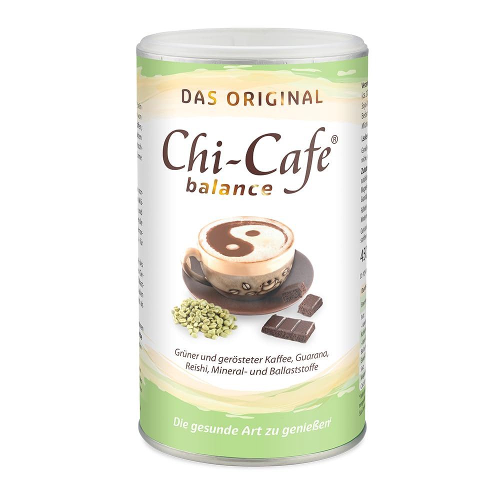 Dr.Jacobs Chi-Cafe balance Dr.Jacob’s 450g Pulver, 0.45 g, Getränkepulver mit Kaffee, Ballaststoffen, Mineralstoffen