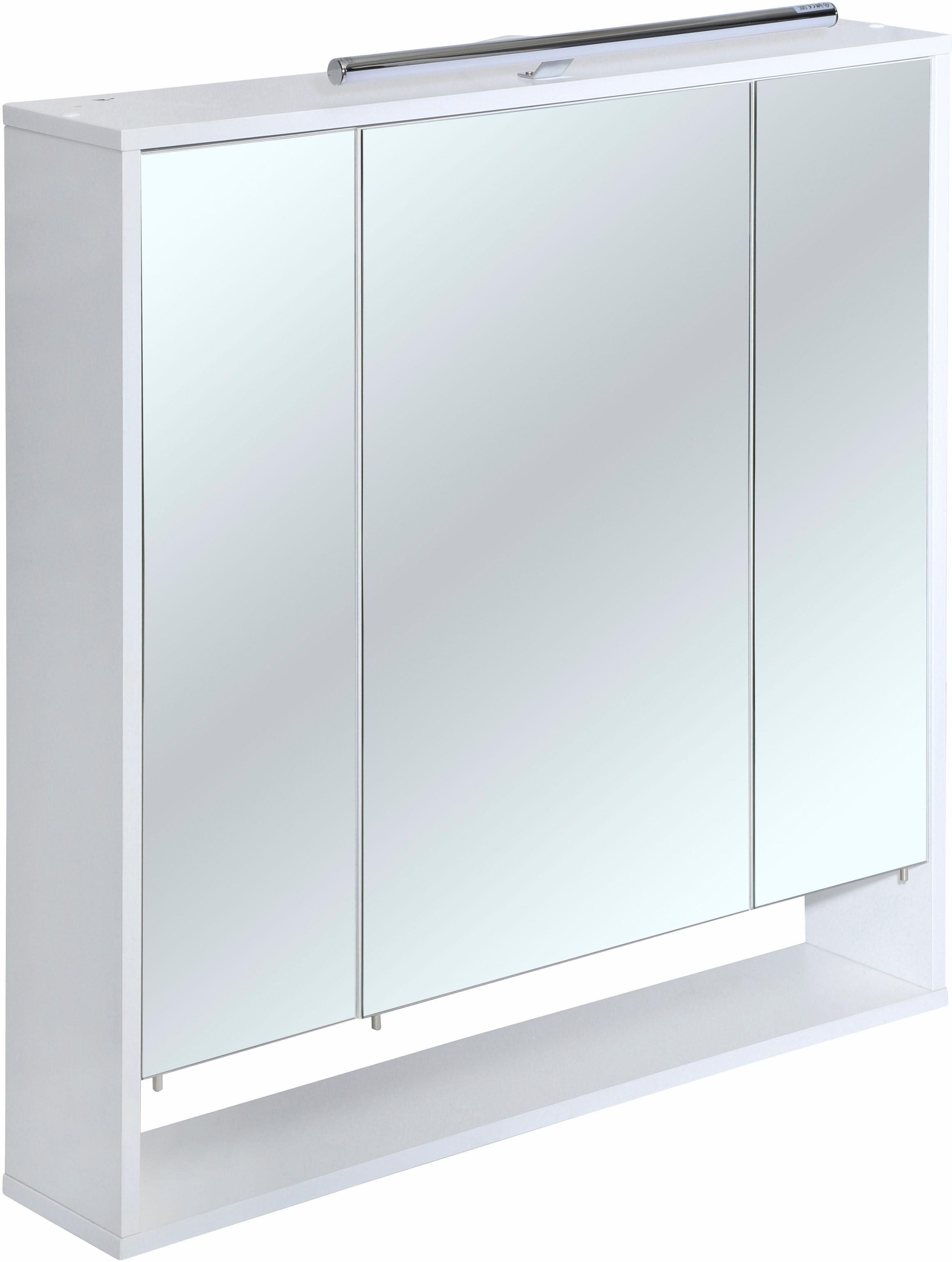 Spiegelschrank »WESTCOAST« 3-türig, mit LED Beleuchtung, Breite 83,5 cm Spiegelschrank »WESTCOAST« 3-türig, mit LED Beleuchtung, Breite 83,5 cm