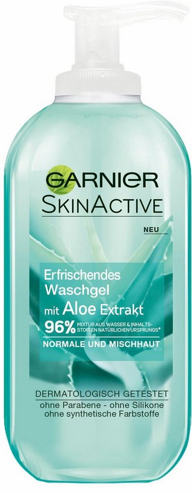 Garnier Waschgel Skin Active Aloe Vera Erfrischendes Online Kaufen Otto Garnier Waschgel Skin Active Aloe Vera